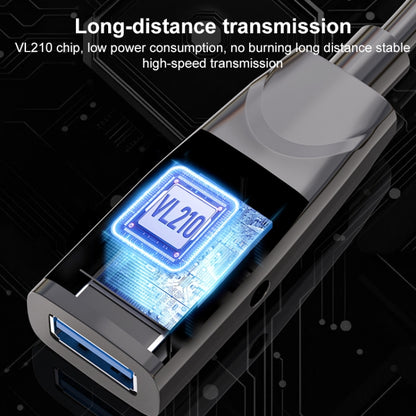 D.Y.TECH USB 3.0 Male To Female Extension Cable Double Shielded Chip Data Cable, Length: 10m by buy2fix