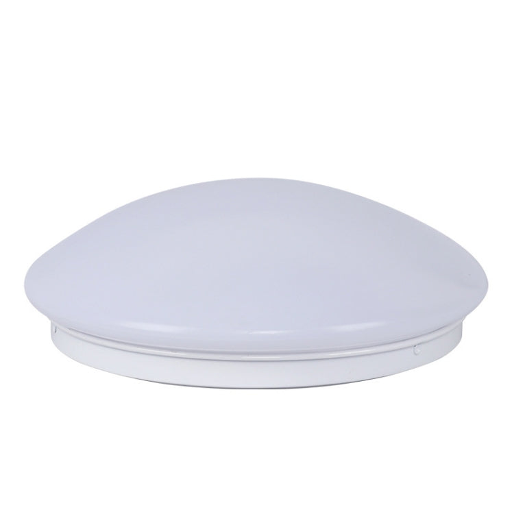 LED Sound Light Control Ceiling Lamp Round Corridor Intelligent Sensor Lamp, Power source: 24W 400mm(White) by buy2fix