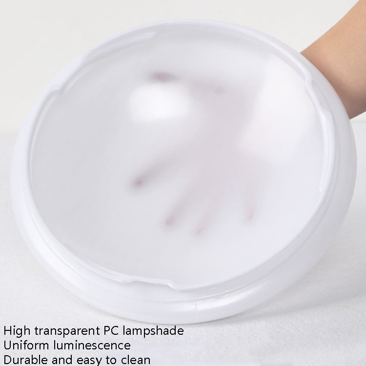 LED Sound Light Control Ceiling Lamp Round Corridor Intelligent Sensor Lamp, Power source: 24W 400mm(White) by buy2fix