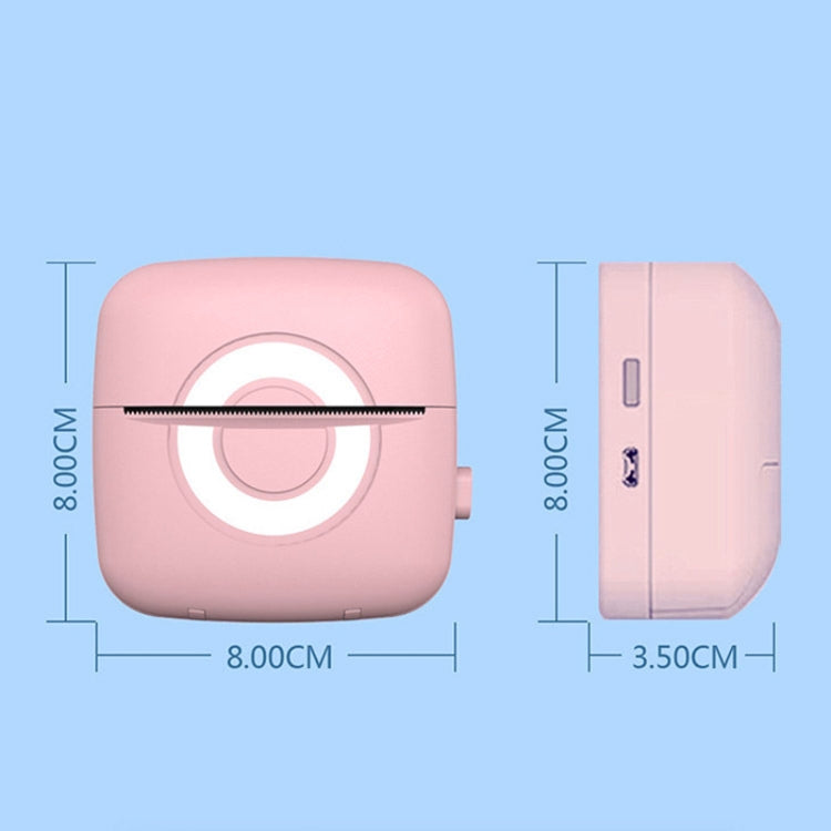 Portable Mini Wrong Question Printer Student Photo Text Memo Printer(Pink) - Photo Printers by Huawei | Online Shopping UK | buy2fix