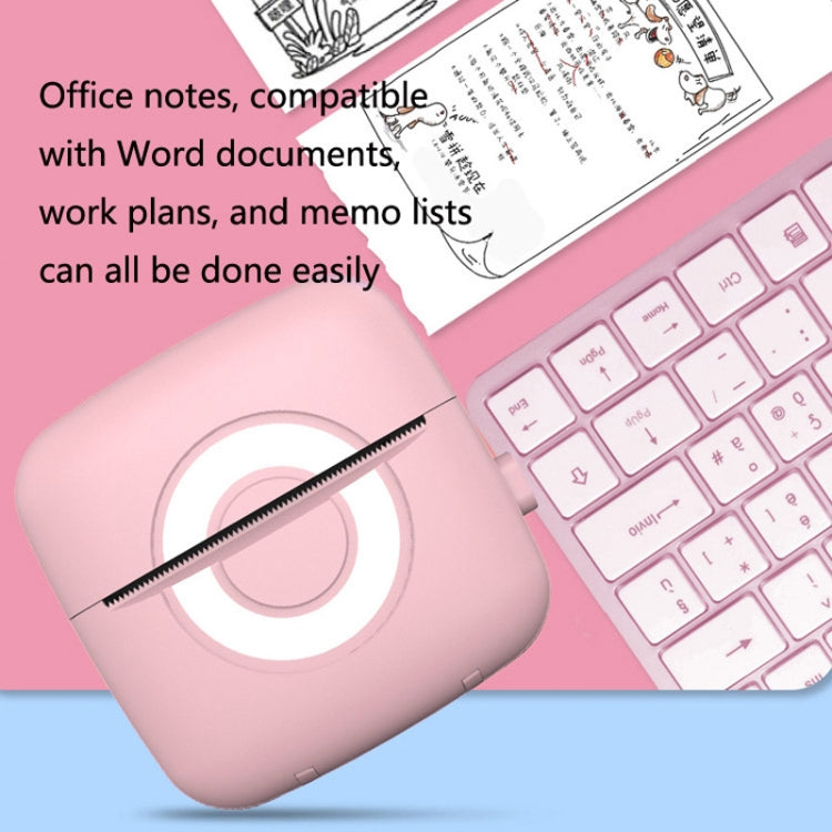 Portable Mini Wrong Question Printer Student Photo Text Memo Printer(Pink) - Photo Printers by Huawei | Online Shopping UK | buy2fix