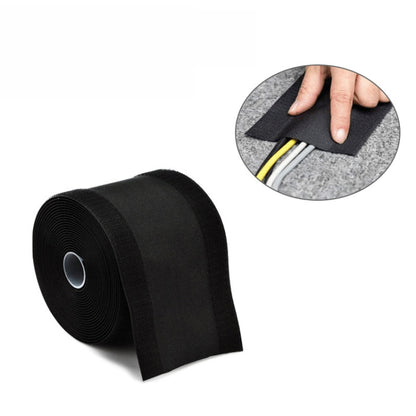 2 PCS 1m Wire Protection Harness Sleeve Storage Cable Manager(Carpet) by buy2fix