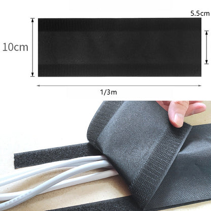 2 PCS 1m Wire Protection Harness Sleeve Storage Cable Manager(Floor) by buy2fix