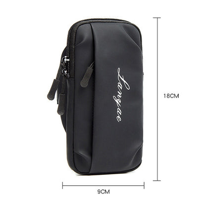 Running Mobile Phone Arm Bag Sports Yoga Fitness Mobile Phone Bag(B221 Dark Red) - 5.5~6.5 inch by buy2fix | Online Shopping UK | buy2fix