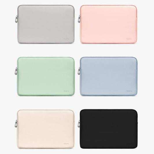 Baona BN-Q001 PU Leather Laptop Bag, Colour: Grey, Size: 16/17 inch - 15.6 - 17 inch by Baona | Online Shopping UK | buy2fix