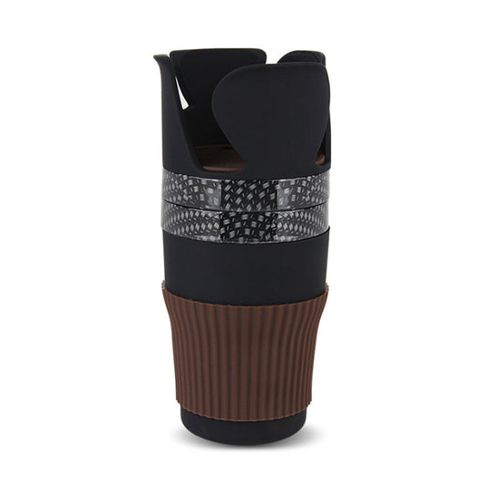 SUITU R151-4  Car Air Outlet Storage Water Cup Holder Mobile Phone Navigation Multi-function Storage Box(Black Square) - Car Drink Holders by SUITU | Online Shopping UK | buy2fix