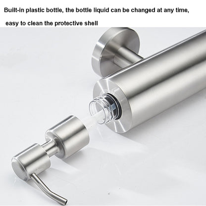 304 Stainless Steel Soap Dispenser Hand Sanitizer Bottle, Specification: 220295 by buy2fix