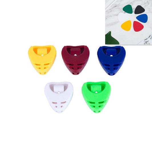 100 PCS ABS Storage Box for Guitar Pick, Random Color Delivery, Specification:Heart-shaped Pick Box - String Instrument Accessories by buy2fix | Online Shopping UK | buy2fix