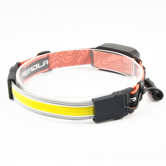 Large Flush COB Headlight Outdoor Camping SMD Headlight, Style: Rechargeable - Headlamp by buy2fix | Online Shopping UK | buy2fix