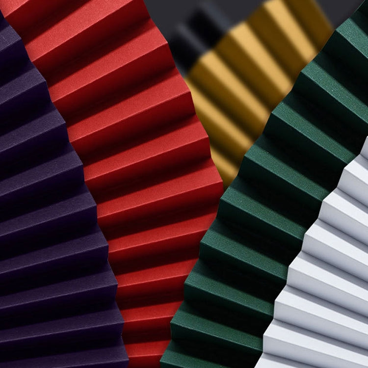 69x39cm Photo Props Hard Cardboard Folding Fan Photography Background Folded Paper(12 Avocado Green) - Paper Cut Props by buy2fix | Online Shopping UK | buy2fix