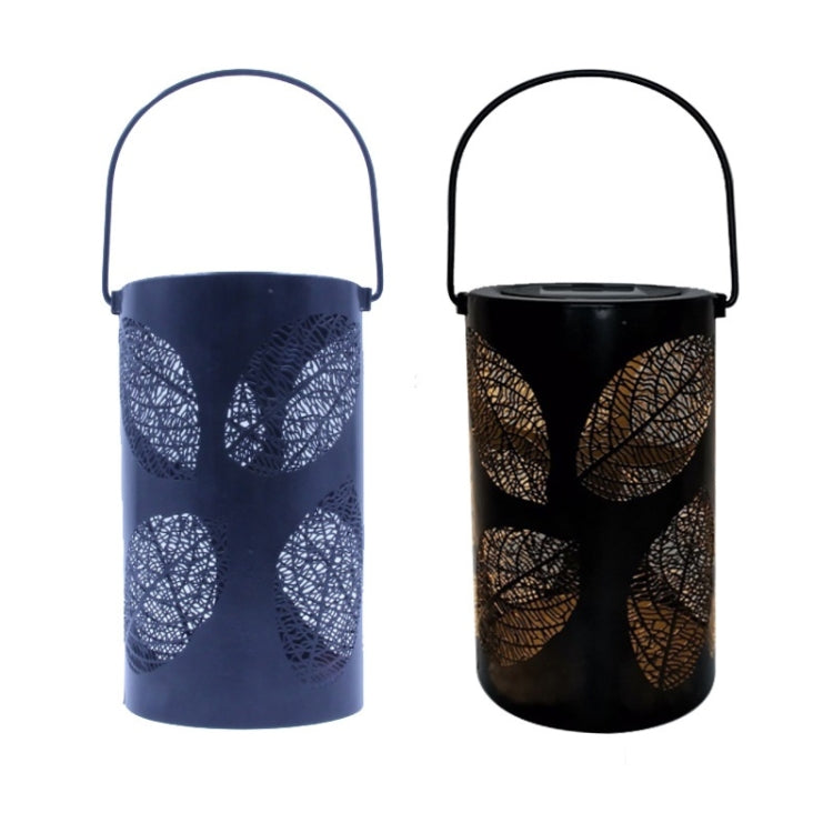 Outdoor Garden Solar LED Wrought Iron Hollow Portable Light(Leaves) by buy2fix