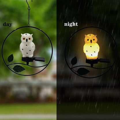 Outdoor Waterproof Garden Solar Simulation Animal Lawn LED Landscape Light(Owl) by buy2fix