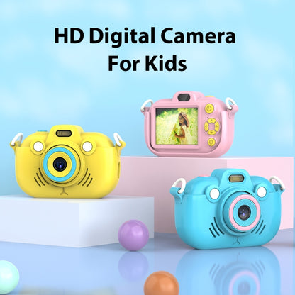 DC502 2.4-Inch 16X Zoom 2.7K Video Recording Children Digital Camera, Color: Blue + 32G(EU Plug) - Children Cameras by buy2fix | Online Shopping UK | buy2fix