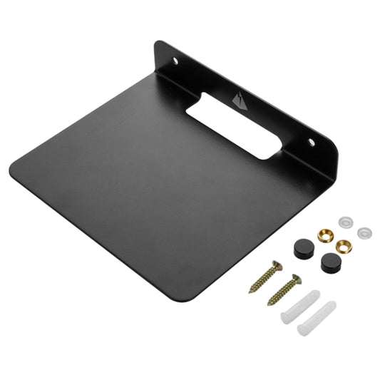 Universal Wall Storage Metal Bracket for Bluetooth Speaker, Size: 15.5 x 13 x 3cm(Black) - Speaker Bracket by buy2fix | Online Shopping UK | buy2fix