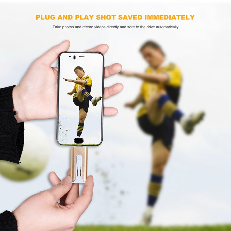 128GB Micro USB + 8 Pin + USB 2.0 3 in 1 Mobile Phone Computer U-Disk(Silver) by buy2fix