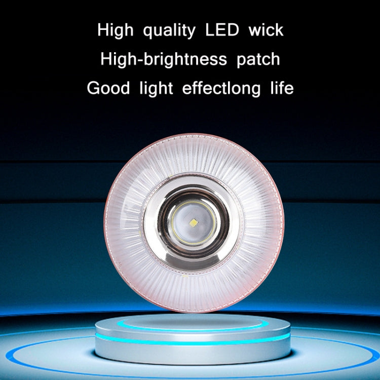 V16 Car LED White Emergency Warning Light Strong Magnetic Induction Flashing Light - Warning Lights by buy2fix | Online Shopping UK | buy2fix
