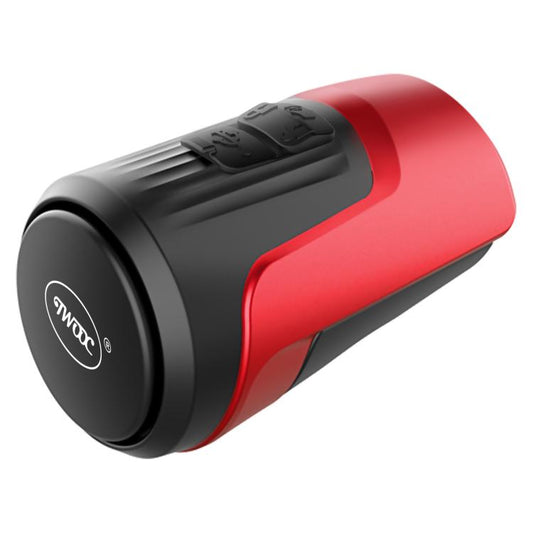 CYCLINGBOX BG-1903 Bike Alarm Anti-Theft Electric Horn 125dB USB Charging Bell(Red) - Bicycle Bells by CYCLINGBOX | Online Shopping UK | buy2fix