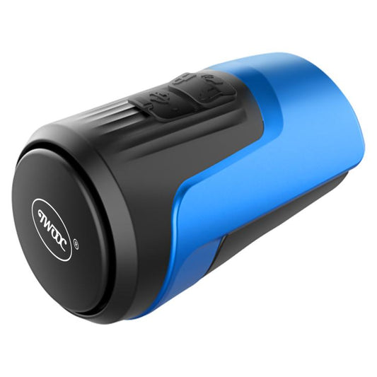 CYCLINGBOX BG-1903 Bike Alarm Anti-Theft Electric Horn 125dB USB Charging Bell(Blue) - Bicycle Bells by CYCLINGBOX | Online Shopping UK | buy2fix