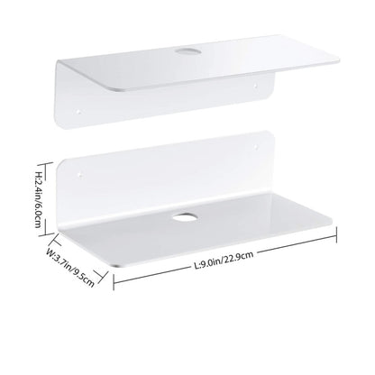 2pcs /Set Household Speaker Wall Bracket Surveillance Camera Bracket(White) - Speaker Bracket by buy2fix | Online Shopping UK | buy2fix