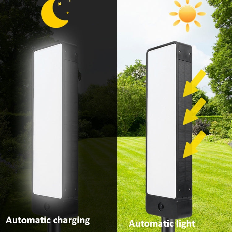 TS-G6704 Solar Dual-Color Temperature Ground Plug House Number Lawn Light by buy2fix