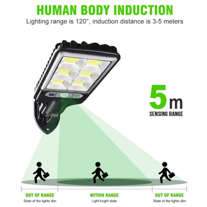 Solar Street Light LED Human Body Induction Garden Light, Spec: 616C-30 COB by buy2fix