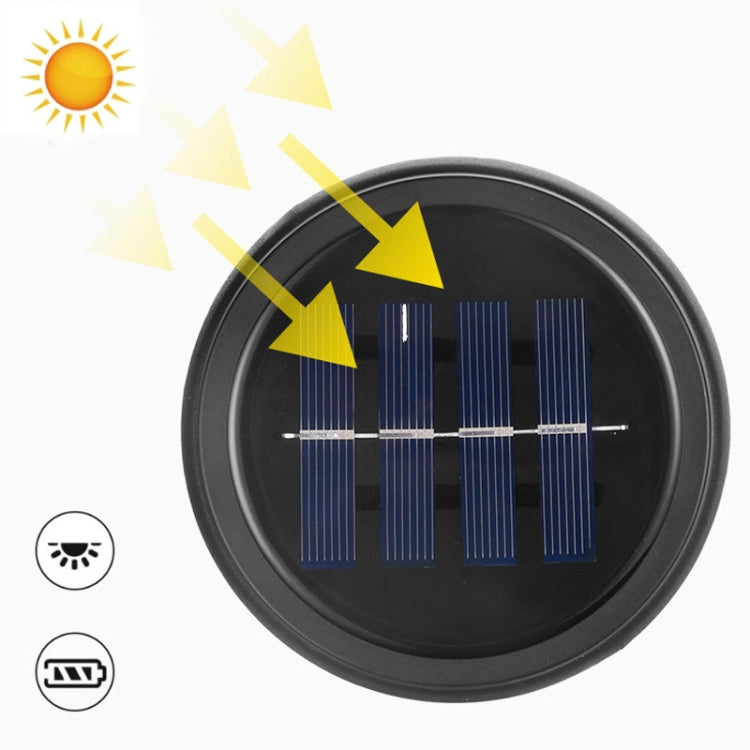 Solar Mosquito Killer Lamp Courtyard Garden UV Mosquito Trap(Black) by buy2fix