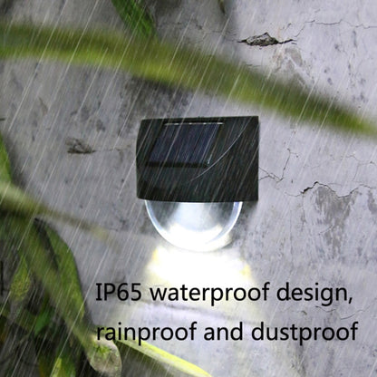 2 PCS Outdoor Solar Mirror Wall Light Garden Decoration(White Light) by buy2fix