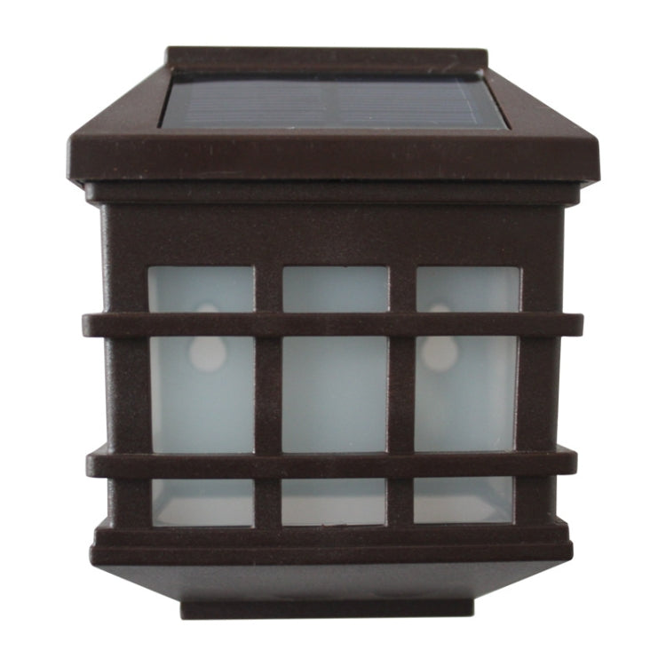 5180113 Solar Outdoor Waterproof Panes Wall Light(Warm Light) by buy2fix