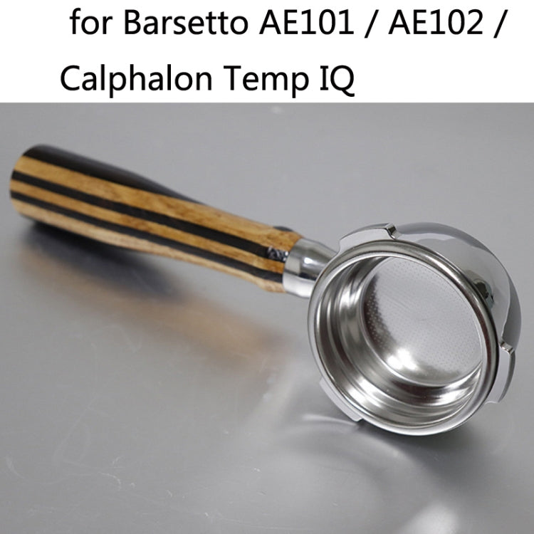 BST-001 Stainless Steel Coffee Machine Handle For Barsetto(Red  Rosewood Without Button) - Coffee Machine Parts by buy2fix | Online Shopping UK | buy2fix