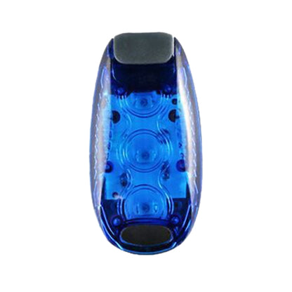 Outdoor Cycling Night Running Warm Light Bicycle Tail Light, Colour: 5 LED Blue by buy2fix