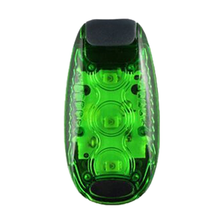 Outdoor Cycling Night Running Warm Light Bicycle Tail Light, Colour: 5 LED Green by buy2fix