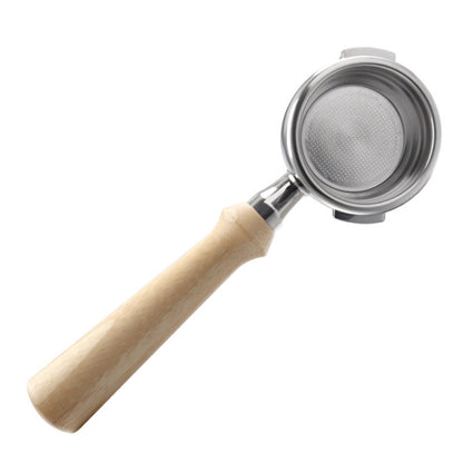 JJY7411 Stainless Steel Coffee Machine Handle For GAGGIA , Style: Bamboo Without Button - Coffee Machine Parts by buy2fix | Online Shopping UK | buy2fix