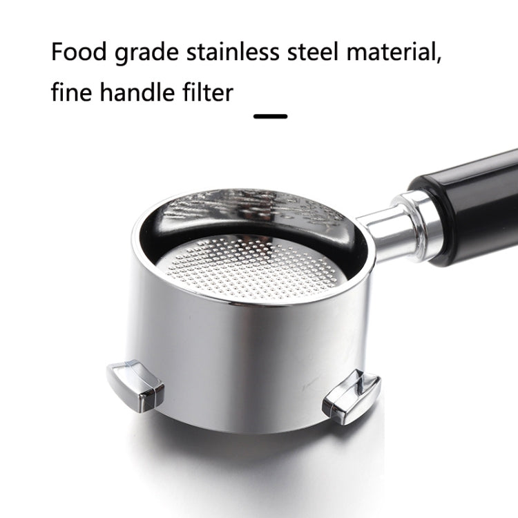 Zinc Alloy Coffee Machine Bottomless Handle For DeLonghi, Style: Bamboo Without Button - Coffee Machine Parts by buy2fix | Online Shopping UK | buy2fix