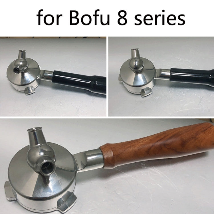 DZ-1 Stainless Steel Coffee Machine With Bottom Handle For Bofu 8 Series, Style: Red Vibbon Pressure - Coffee Machine Parts by buy2fix | Online Shopping UK | buy2fix