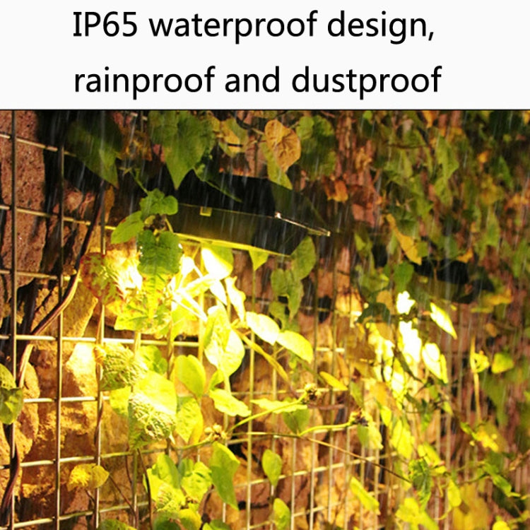 12 LED Solar Outdoor Railing Stair Square Wall Light(White Shell-Warm Light) by buy2fix