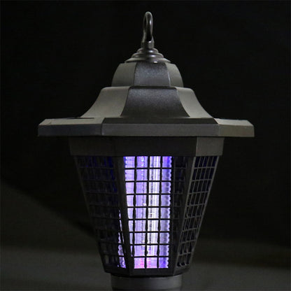 3 LED Solar Outdoor Waterproof Hexagon Mosquito Killer Light, Style: Lawn Type by buy2fix