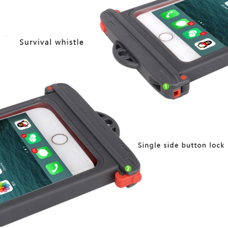 Multifunctional Plastic Anti-Drop Mobile Phone Waterproof Bag(Blue) - Waterproof Bag by buy2fix | Online Shopping UK | buy2fix