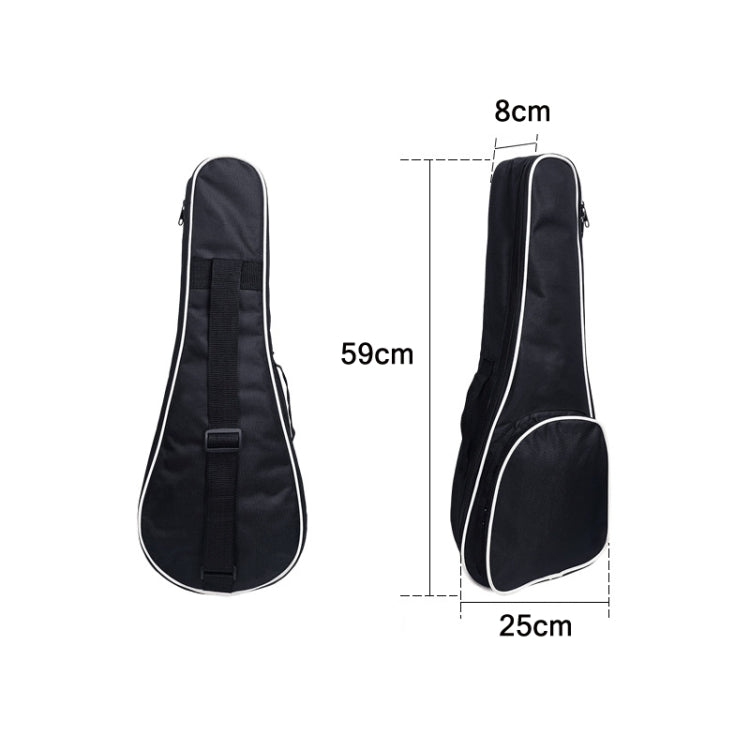 Cotton Padded Oxford Cloth Backpack, Spec: For 23 inch Ukulele - Storage Bags by buy2fix | Online Shopping UK | buy2fix