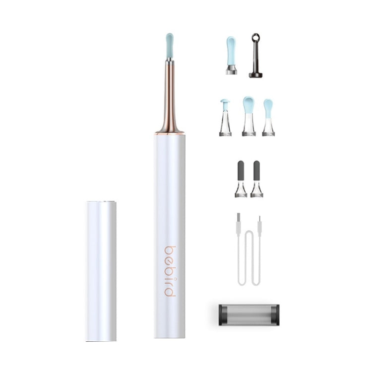 Bebird T15 Smart Visible Luminous Ear Pick Set(Dawn White) - Ear Care Tools by Bebird | Online Shopping UK | buy2fix