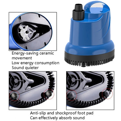 SUNSUN Fish Tank JGP Bottom Suction Water Filter Pump, CN Plug, Specification: 3000L 55W+20mmx2m Water Pipe - Air Pumps by buy2fix | Online Shopping UK | buy2fix