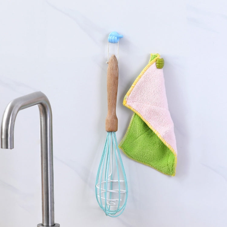 10 PCS Handy Holder Cable Organizer Household Convenience Clip(Blue) by buy2fix