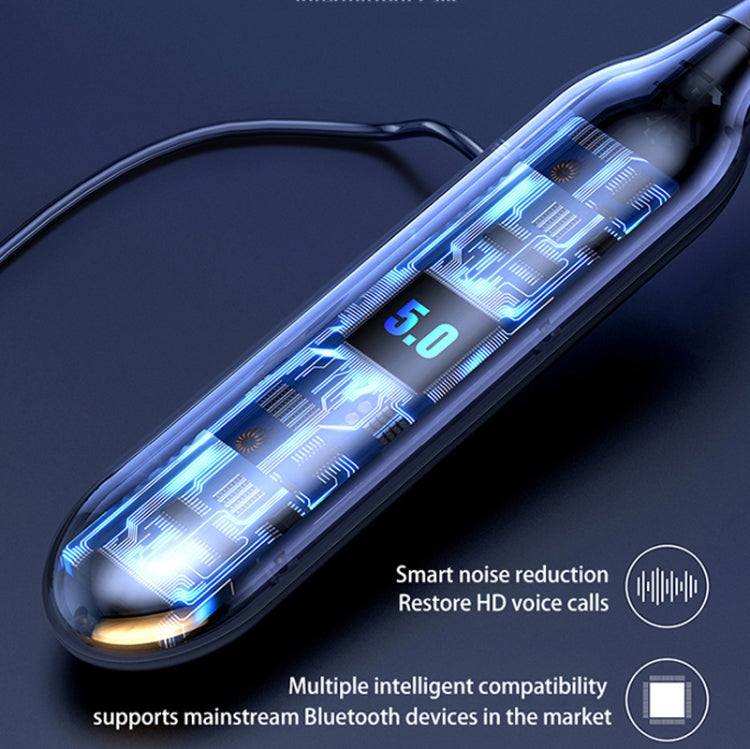 S880 Long Battery Life Neckband Wireless Bluetooth Earphone Support AUX(Black) - Neck-mounted Earphone by buy2fix | Online Shopping UK | buy2fix