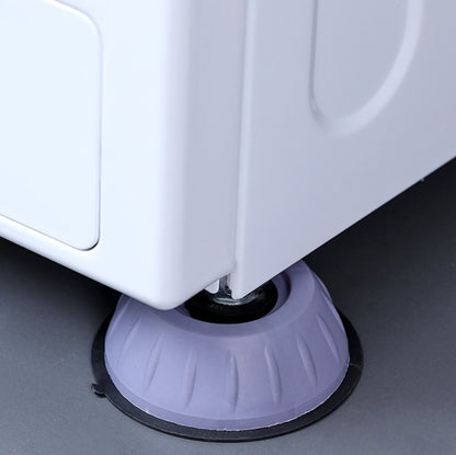 4pcs Roller Washing Machine Foot Pad Rubber Refrigerator Shock-Absorbing Basee(Large) - Washing Machine Parts by buy2fix | Online Shopping UK | buy2fix