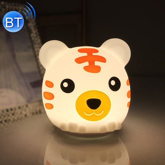 DA006 LED Colorful Tiger Silicone Night Light, Type: Bluetooth Speaker by buy2fix