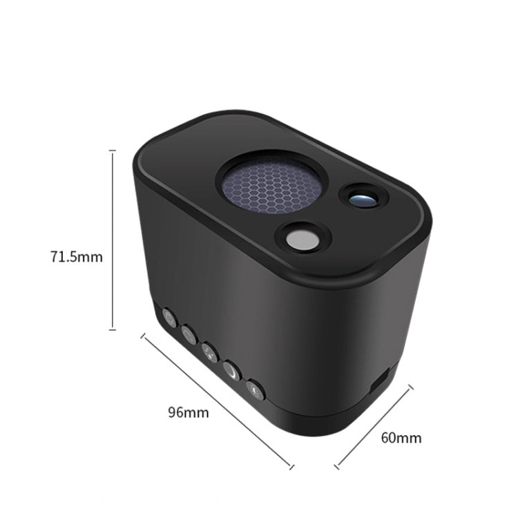 C211 Star Projector Lamp USB Bedside Atmosphere Light(Black) by buy2fix