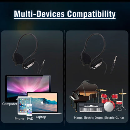 Soyto SY720 Student Equipped Wired Headset for Electronic Piano Drum Guitar 3.5mm - String Instrument Accessories by buy2fix | Online Shopping UK | buy2fix