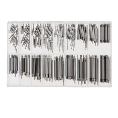 270 PCS / Box C015 8-25mm Stainless Steel Seamless Box Packing Spring Bar - Watch Parts & Tools by buy2fix | Online Shopping UK | buy2fix
