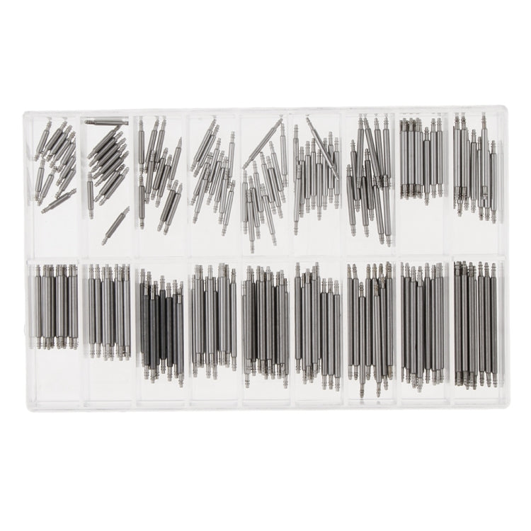 180 PCS / Box C014 8-25mm Stainless Steel Seamless Box Packing Spring Bar - Watch Parts & Tools by buy2fix | Online Shopping UK | buy2fix