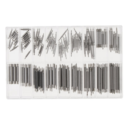 180 PCS / Box C014 8-25mm Stainless Steel Seamless Box Packing Spring Bar - Watch Parts & Tools by buy2fix | Online Shopping UK | buy2fix