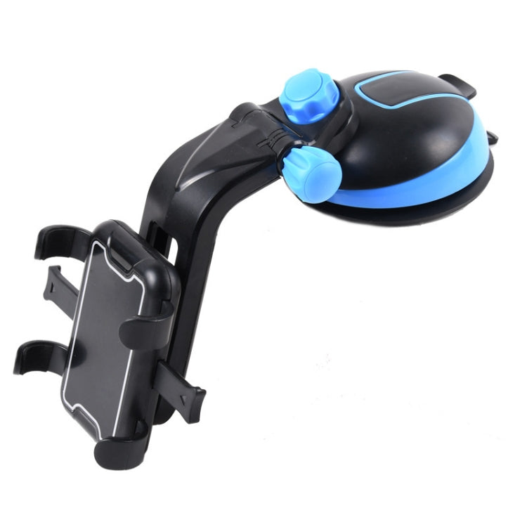 093 Car Navigation Dashboard Windshield Car Phone Holder(Blue) by buy2fix